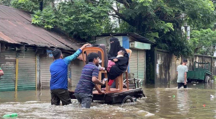 নিম্নাঞ্চলের বন্যা পরিস্থিতি উন্নতির দিকে